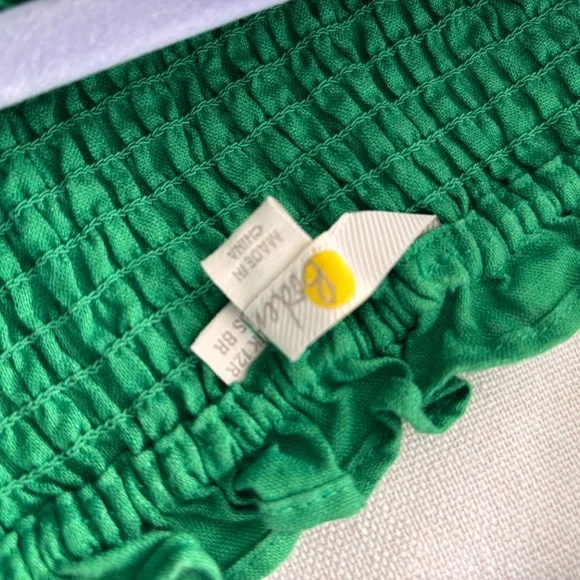 Boden linen maxi dress in emerald green - Picture 3 of 5